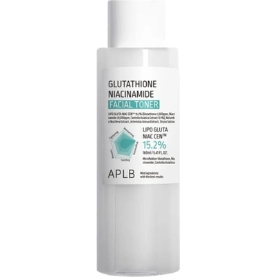 APLB Glutathione Niacinamide Facial Toner озаряващ и хидратиращ тонер за лице унисекс 160 мл