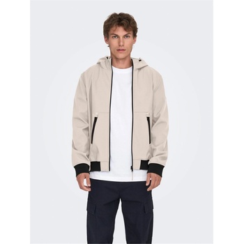 Image 1 of Only and Sons Яке Only and Sons Men's Bowie Softshell Jacket - Silver Lining