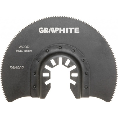 GRAPHITE Hcs polkruhový kotúč na drevo, 85mm