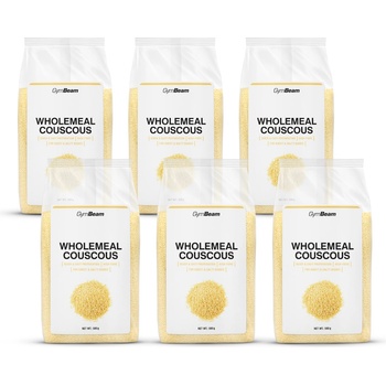 GymBeam Кускус от пълнозърнесто брашно 6 x 500 g