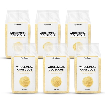GymBeam Кускус от пълнозърнесто брашно 6 x 500 g