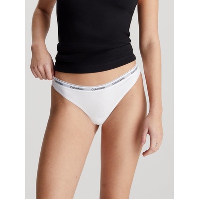Calvin Klein Dámské spodní prádlo THONG 3PK 000QD5209E100