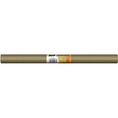 Krepový papír role 50x200cm hnědý světlý