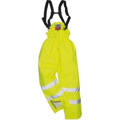 Portwest Kalhoty Hi Vis S780 s laclem nepromokavé reflexní POR S780YER Žlutá