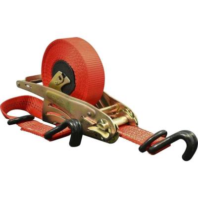 QUICKLOADER Popruh samonavíjecí jednod.s račnou 1200kg 4,5m x 25mm 1ks Retractable střední zatížení 42133
