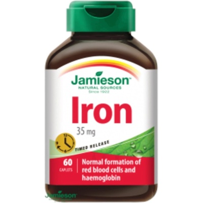 Jamieson Železo 35 mg s postupným uvolňováním 60 tablet