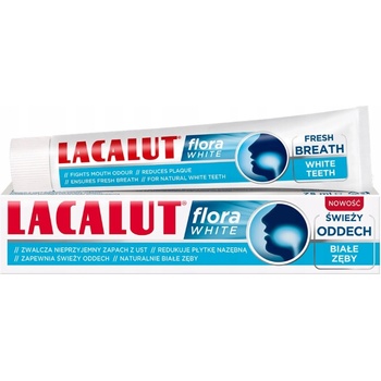 Lacalut flora biela proti nepríjemnému zápachu z ústu 75 ml