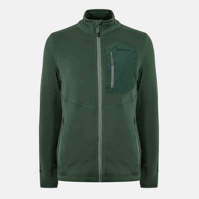 Karrimor Поларено горнище с цип Karrimor Men's Helium Full Zip Fleece - Green