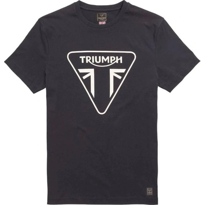 Triumph triko HELSTON jet black/bone