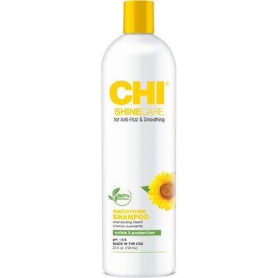 CHI shinecare smoothing shampoo Изглаждащ шампоан за мигновен блясък 739 мл