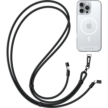 Image 1 of Satechi OntheGo USB-C Lanyard Cable, Black (ST-LOTGLK)