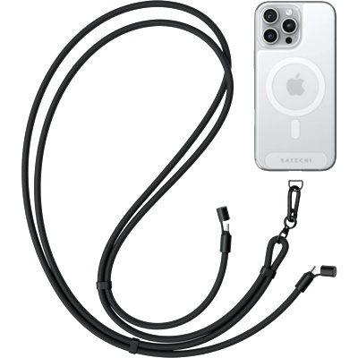 Satechi OntheGo USB-C Lanyard Cable, Black (ST-LOTGLK)