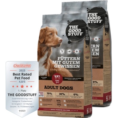 The Goodstuff Goodstuff Adult Beef 2 x 12,5 kg