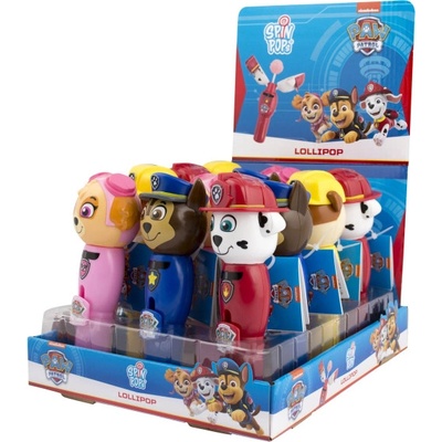 Paw Patrol Spin Pop hračka s lízátkem 8 g