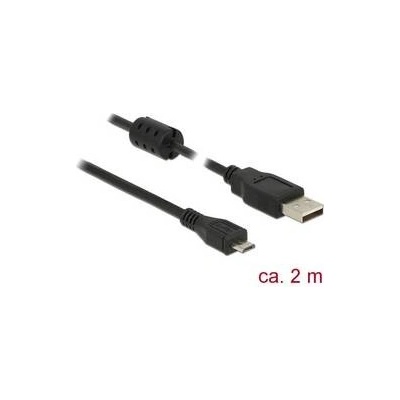 Delock 84903 USB 2.0 Typ-A>Micro-B, 2m, černý