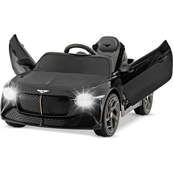 Costway Детски автомобил Bentley Bacalar с дистанционно управление в черен цвят