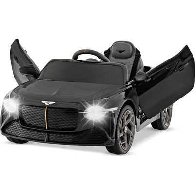 Costway Детски автомобил Bentley Bacalar с дистанционно управление в черен цвят