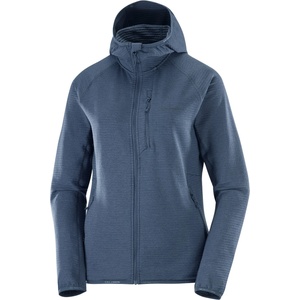 Salomon Дамско поларено яке Salomon Women's Essential Lightwarm Fleece jacket - Blue Nights - размер XL (105-6016-0415)