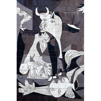Plakát, Obraz - Guernica (1937), Pablo Picasso, 26.7 × 40 cm