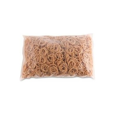 Gumičky Office Products 25mm 1kg prírodná farba