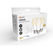 ECOLUX LED žárovka 3-pack, klasický tvar, 12W, E27, 3000K, 270°, 1080lm, 3ks