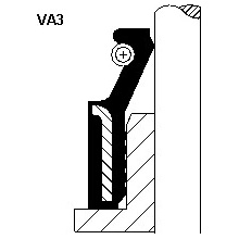 CORTECO Tesniaci krúžok drieku ventilu 12015512