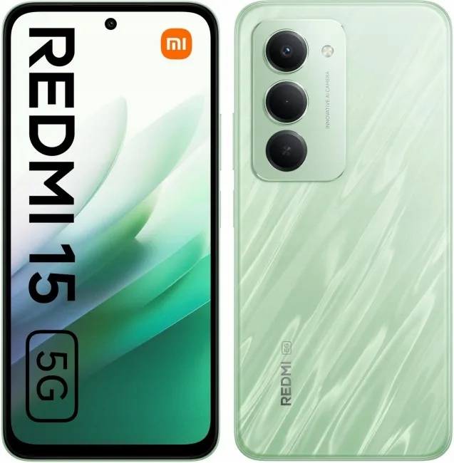 Xiaomi Redmi 15 5G 4GB/128GB Ripple Green od 2 888 Kč - Heureka.cz