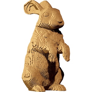Cartonic 3D пъзел Cartonic от 61 части - Заек (CARTRAB)