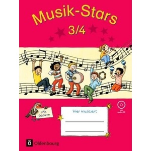 Musik-Stars - Grundwissen 3. /4. Schuljahr - Übungsheft mit Lösungen und Audio-CD (ISBN: 9783637025929)