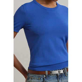 Ralph Lauren Пуловер Lauren Ralph Lauren в синьо от лека материя 200971135 (200971135)