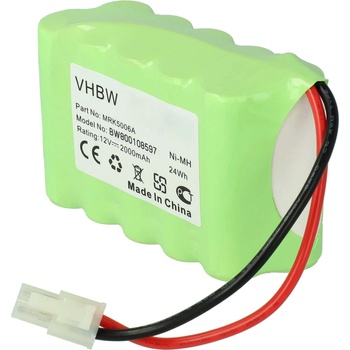 VHBW Батерия за Robomow RC302 / RL2000 / RM200 / RS612 / RS635, 12V, 2.0Ah (800108597)