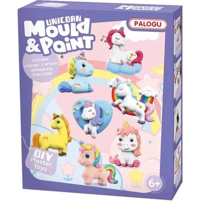 Man Yuk Toys Комплект за създаване на хладилни магнити - еднорог (s138-04)