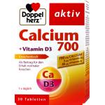 Doppelherz Aktiv Calcium 700 + Vitamin D3, 30 таблетки