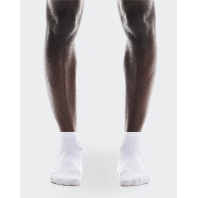 On Running Logo Sock Mid 3P biela