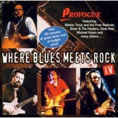 Various - WHERE BLUES MEETS ROCK 4 CD