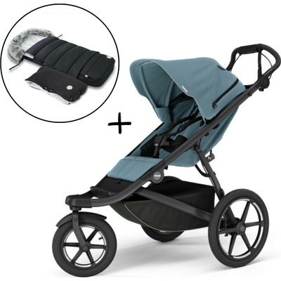 Thule Urban Glide 3 Mid blue s magnetickou sponou 2025 + Fusak a rukávnik JOMK Northern Black