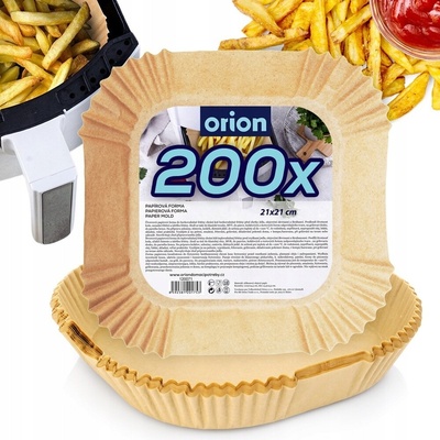 Papír na pečení Orion 21 cm x 21 cm hnědý