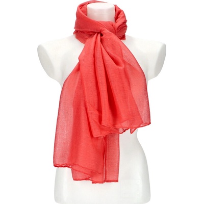 Cashmere letná šatka fuchsiová červená