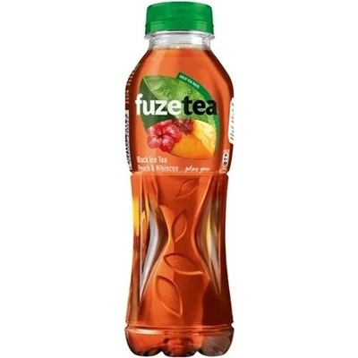 FuzeTea Black Ice Tea Peach Hibiscus 0,5 l