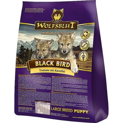 Wolfsblut Black Bird Large Breed Puppy krůta s batáty 2 kg