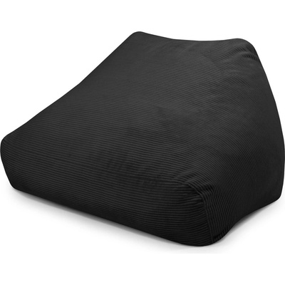 SLOWDOWN Черен пуф от рипсено кадифе Sofa Snug - SLOWDOWN (4SN150D WA BC)