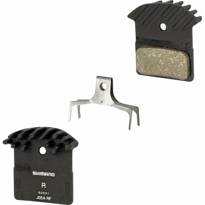 Shimano brzdové destičky J05A polymer s chladičem, v krabičce