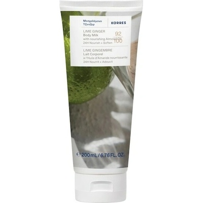 Korres Body Milk Ginger Lime hydratační tělové mléko 200 ml