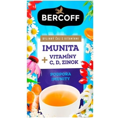 Bercoff Imunita bylinný čaj s vitamínmi 16 x 1,5 g