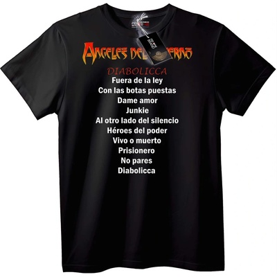 Ángeles del Infierno Тениска Ангели на Ада - 4XL, Black