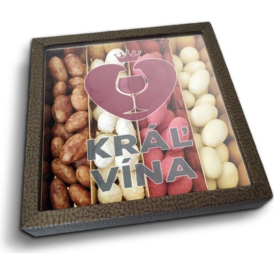 Sablio Mandle v čokoláde Kráľ vína 4 x 80 g