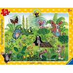 Ravensburger Детски пъзел Ravensburger от 10 части - Забавни игри в градината (5696) - ozone