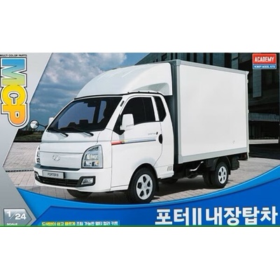 Academy 15145 Hyundai Porter II Dry Van Truck 1:24