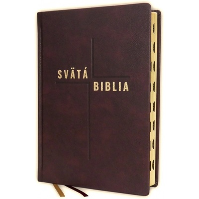 Biblia, Roháčkov preklad, pevná väzba, rodinný formát, bordová, 2022