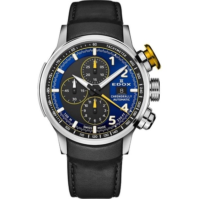 Edox Мъжки часовник EDOX Chronorally Automatic 01129-TTNJCN-BUNJ (01129-TTNJCN-BUNJ)